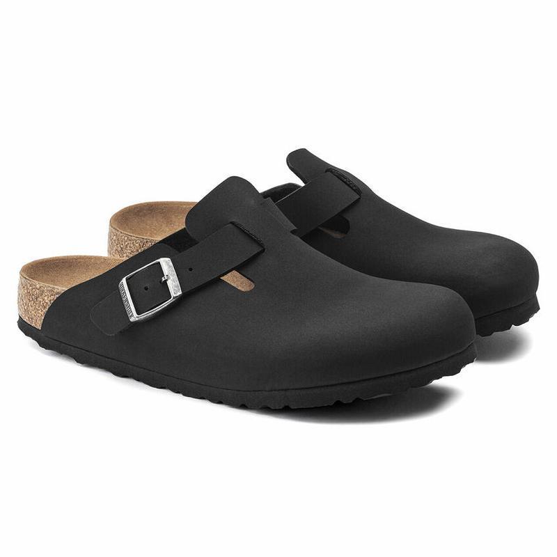 Boston Birkenstock Vegan Birki-buc Damske Čierne | SK 225CTV